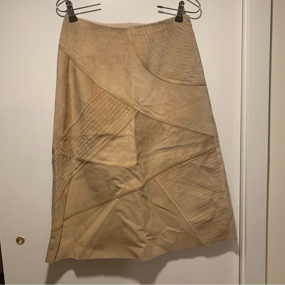Lafayette 148 New York suede skirt